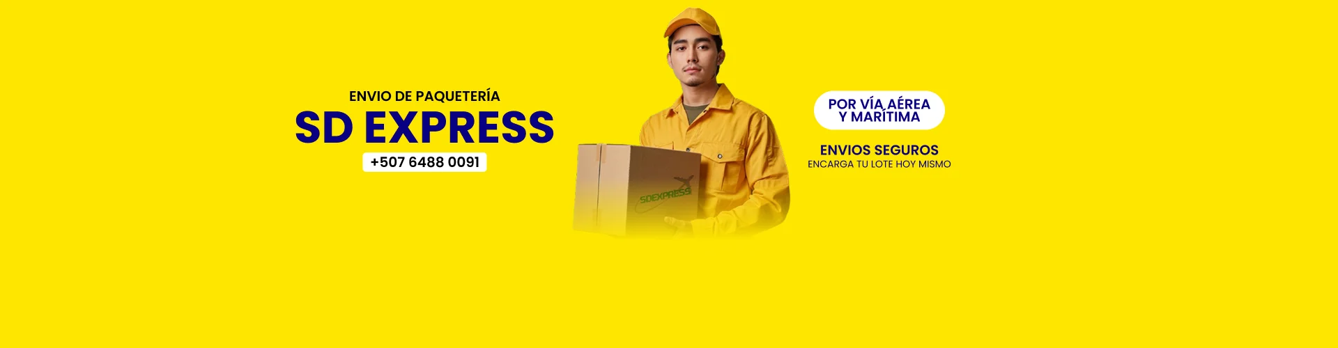 Envio de paqueteria mediante SD Express