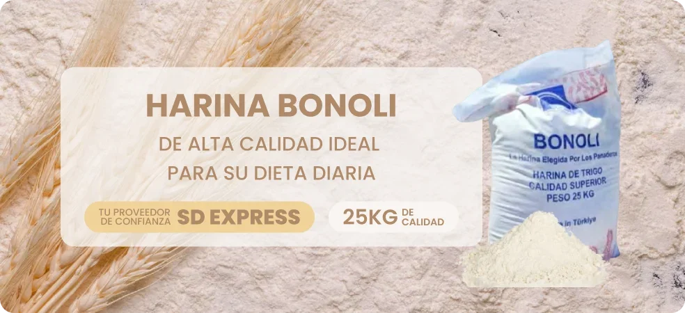 Harina Bonoli, de alta calidad para su dieta diaria