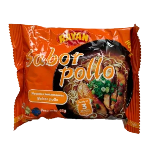 Fideos Instantáneos Rayan – Sabor Pollo (65 g)