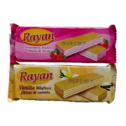 Galletas Dulces Rayan – Obleas de Fresa o Vainilla (Strawberry/Vanilla Wafers)
