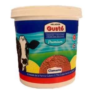 Helado Gustó 1 Litro – Premium (Clamanta)