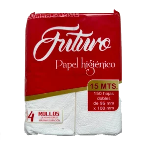 Papel Higiénico – Paquete de 4 Rollos