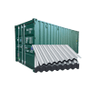 Planchas de Zinc Galvanizado Cal 27 (3.8m) - Contenedor