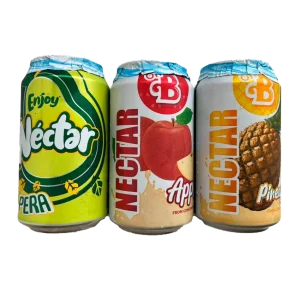 Refresco Néctar – Pera, Manzana o Piña (Lata 330 ml)