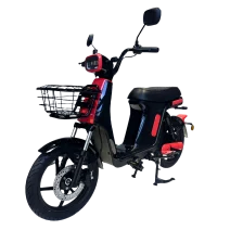 Bici Moto Eléctrica Torvan Tormax (Rojo)