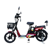 Bici Moto Eléctrica YOAZAKY 707 (Rojo)