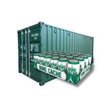 Cerveza Bine Caché (lata 33cl, 4.9%) - Contenedor