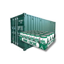 Cerveza Bine Caché (lata 33cl, 4.9%) - Contenedor