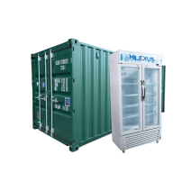 Exhibidor Vertical Refrigerado Milexus 20 Pies - Contenedor