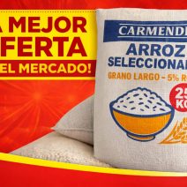 ARROZ SELECCIONADO CARMENDIA SACOS DE 25KG