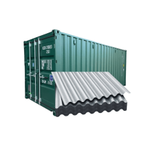 Planchas de Zinc Galvanizado Cal 27 (3.8m) - Contenedor