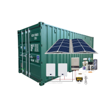 Sistemas de Energía Solar Híbridos - Contenedor Comercial