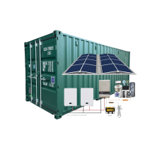 Sistemas de Energía Solar Híbridos - Contenedor Comercial